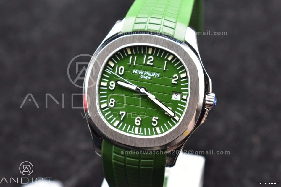 Edition On Dial 324CS SS Best Rubber 42mm 1:1 Green 5168G Strap 514 ZF Aquanaut Green NewStyle 0522